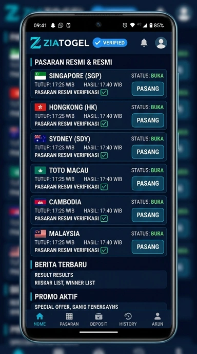 Kanal Resmi Ziatogel untuk Pengguna Android di Indonesia